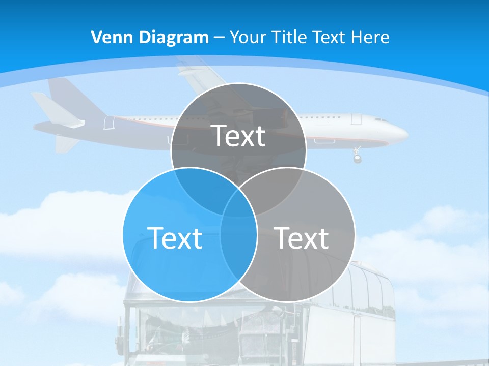 Transport Sign Red PowerPoint Template