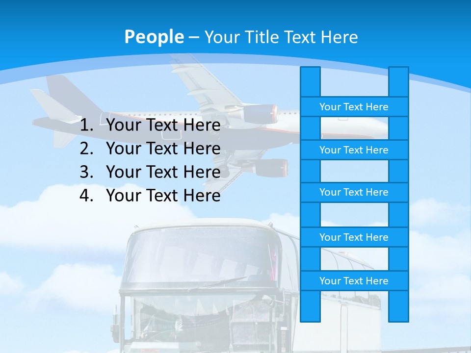 Transport Sign Red PowerPoint Template