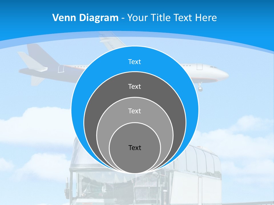 Transport Sign Red PowerPoint Template