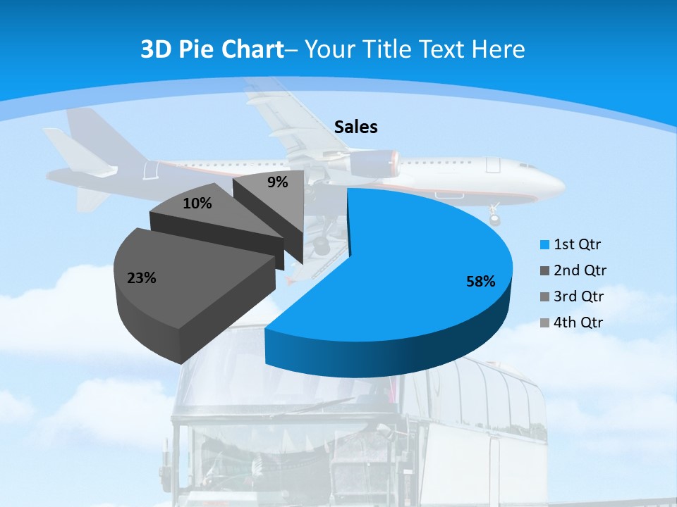Transport Sign Red PowerPoint Template