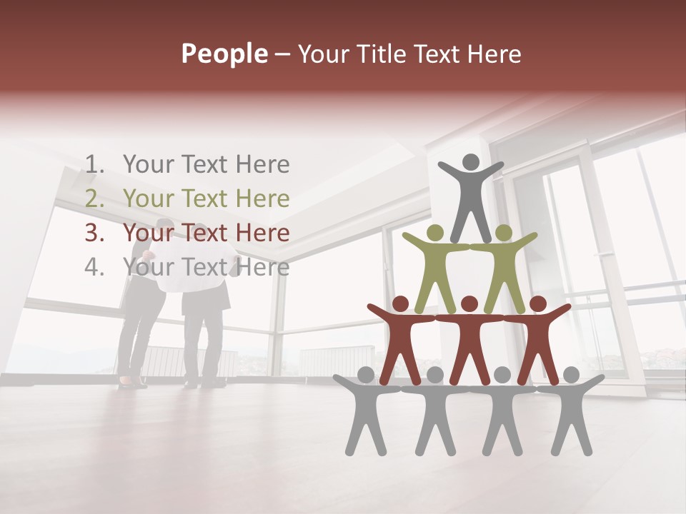 Team Real Smile PowerPoint Template
