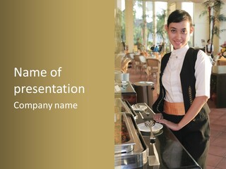 Uniform Service Hospitality PowerPoint Template