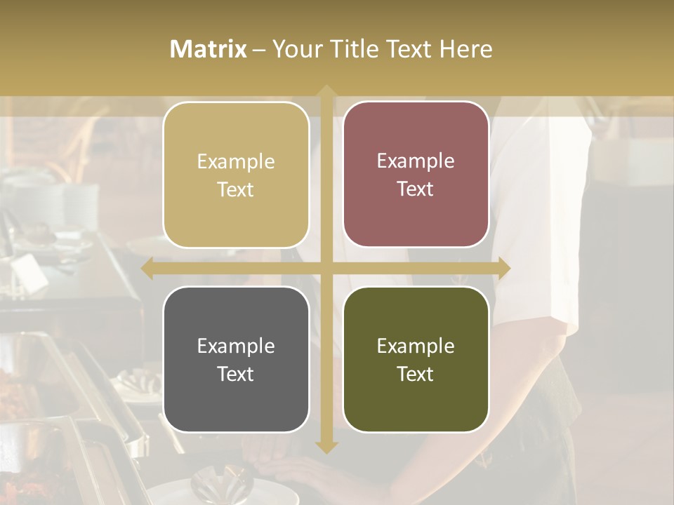 Uniform Service Hospitality PowerPoint Template