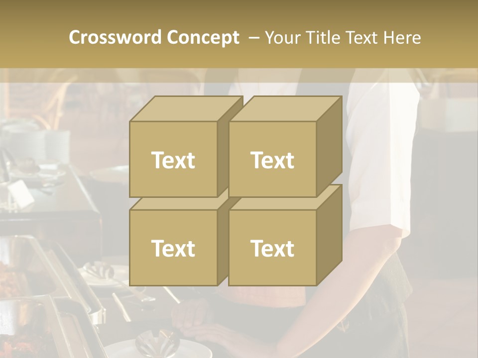 Uniform Service Hospitality PowerPoint Template