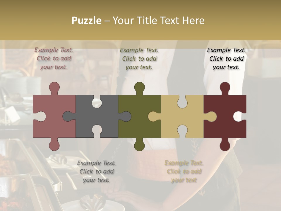 Uniform Service Hospitality PowerPoint Template