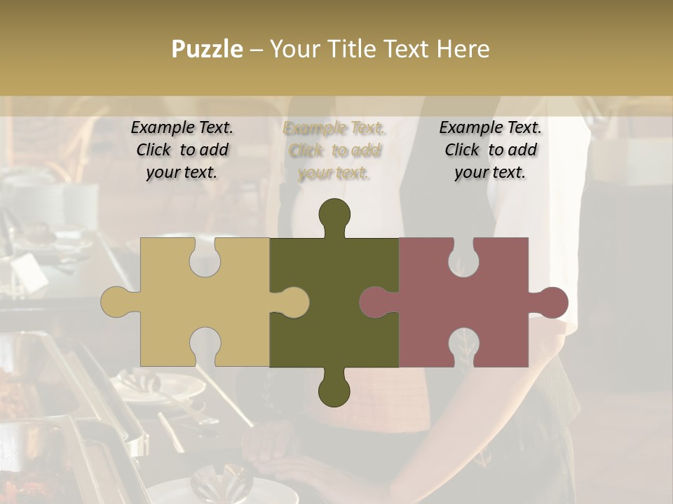 Uniform Service Hospitality PowerPoint Template