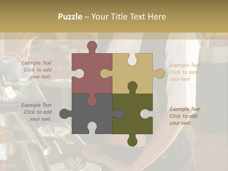 Uniform Service Hospitality PowerPoint Template