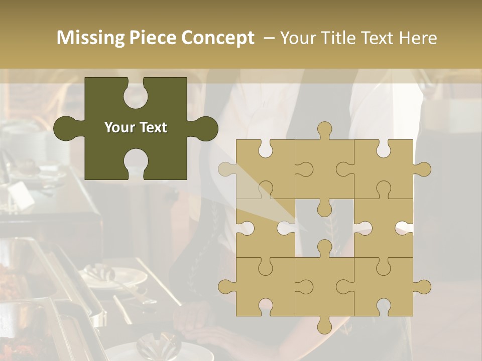 Uniform Service Hospitality PowerPoint Template