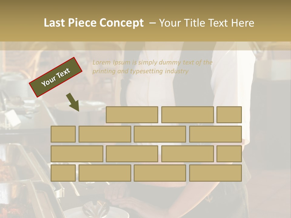 Uniform Service Hospitality PowerPoint Template