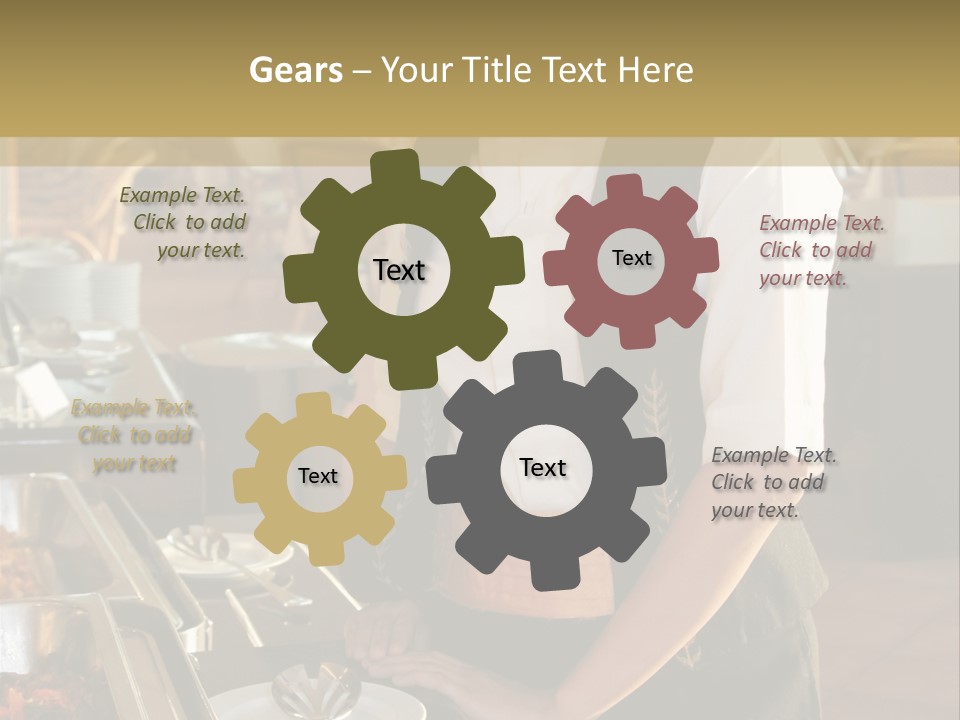 Uniform Service Hospitality PowerPoint Template