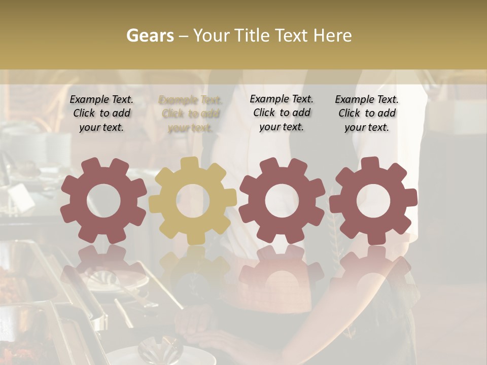 Uniform Service Hospitality PowerPoint Template