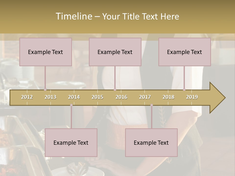 Uniform Service Hospitality PowerPoint Template