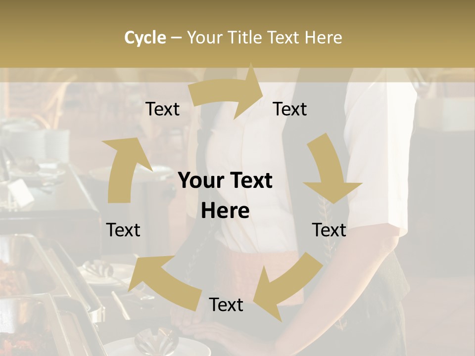 Uniform Service Hospitality PowerPoint Template