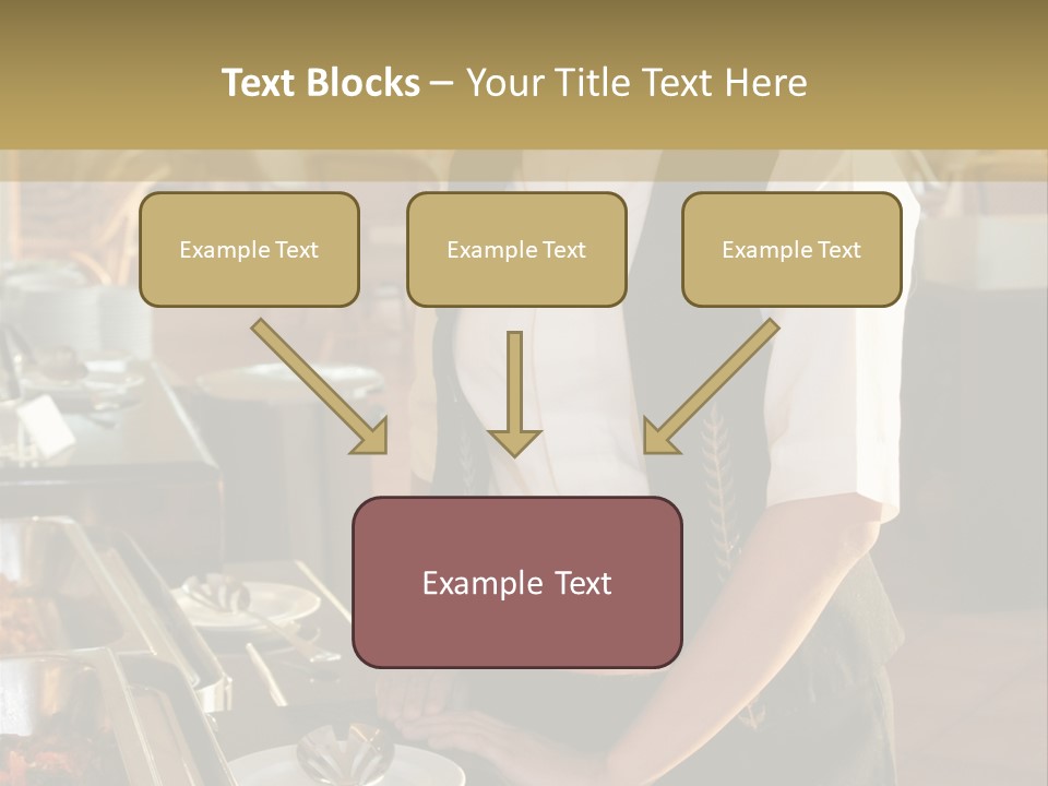 Uniform Service Hospitality PowerPoint Template