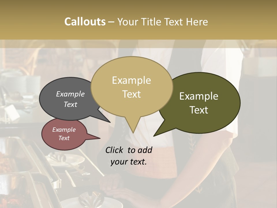 Uniform Service Hospitality PowerPoint Template