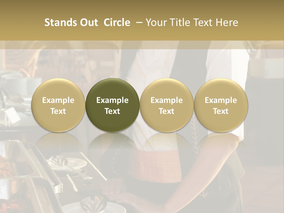 Uniform Service Hospitality PowerPoint Template