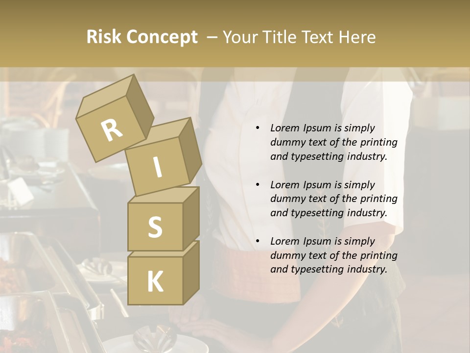 Uniform Service Hospitality PowerPoint Template