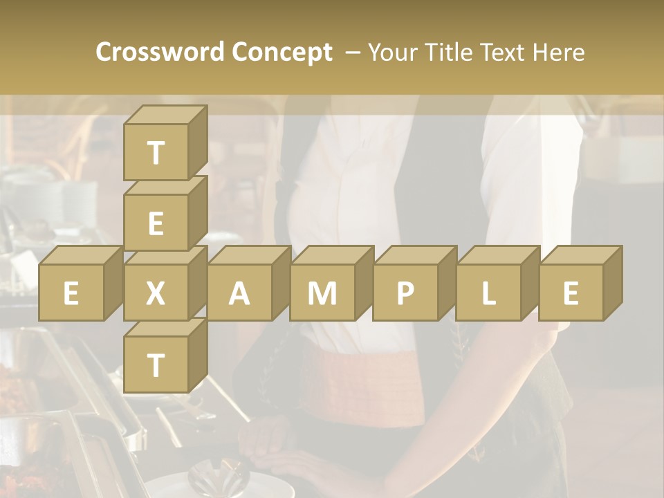 Uniform Service Hospitality PowerPoint Template