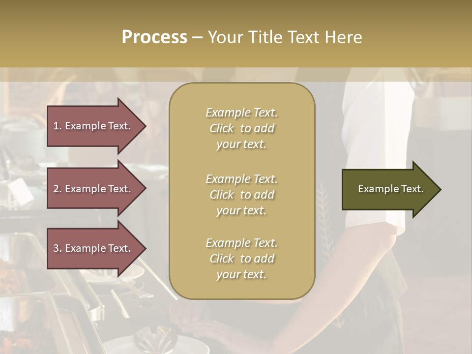 Uniform Service Hospitality PowerPoint Template