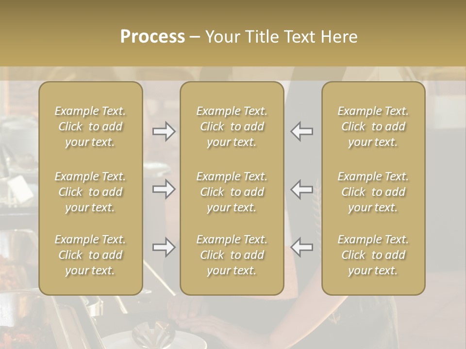 Uniform Service Hospitality PowerPoint Template