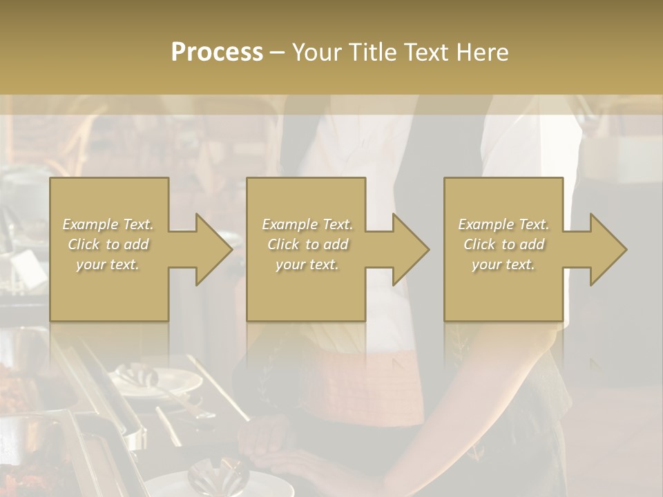 Uniform Service Hospitality PowerPoint Template