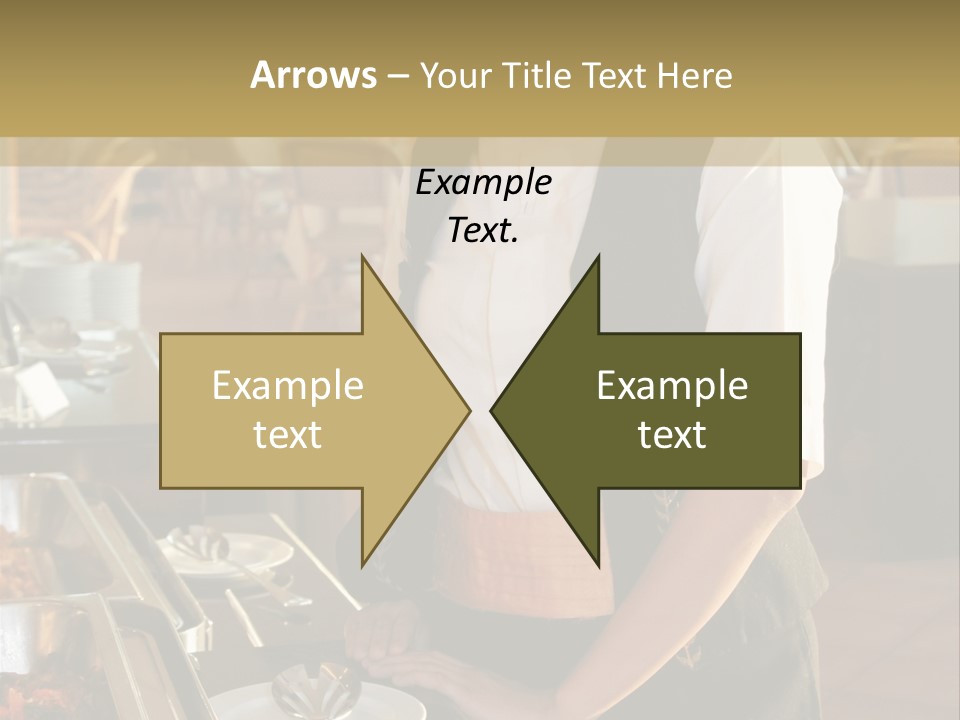 Uniform Service Hospitality PowerPoint Template