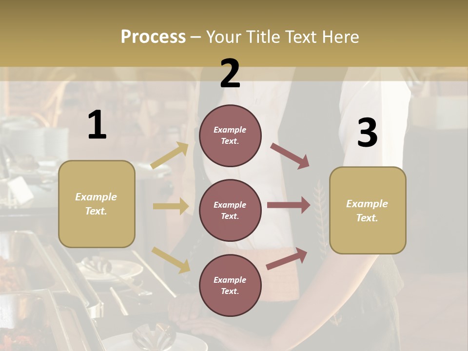 Uniform Service Hospitality PowerPoint Template