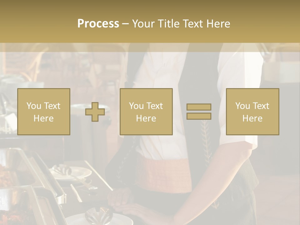 Uniform Service Hospitality PowerPoint Template