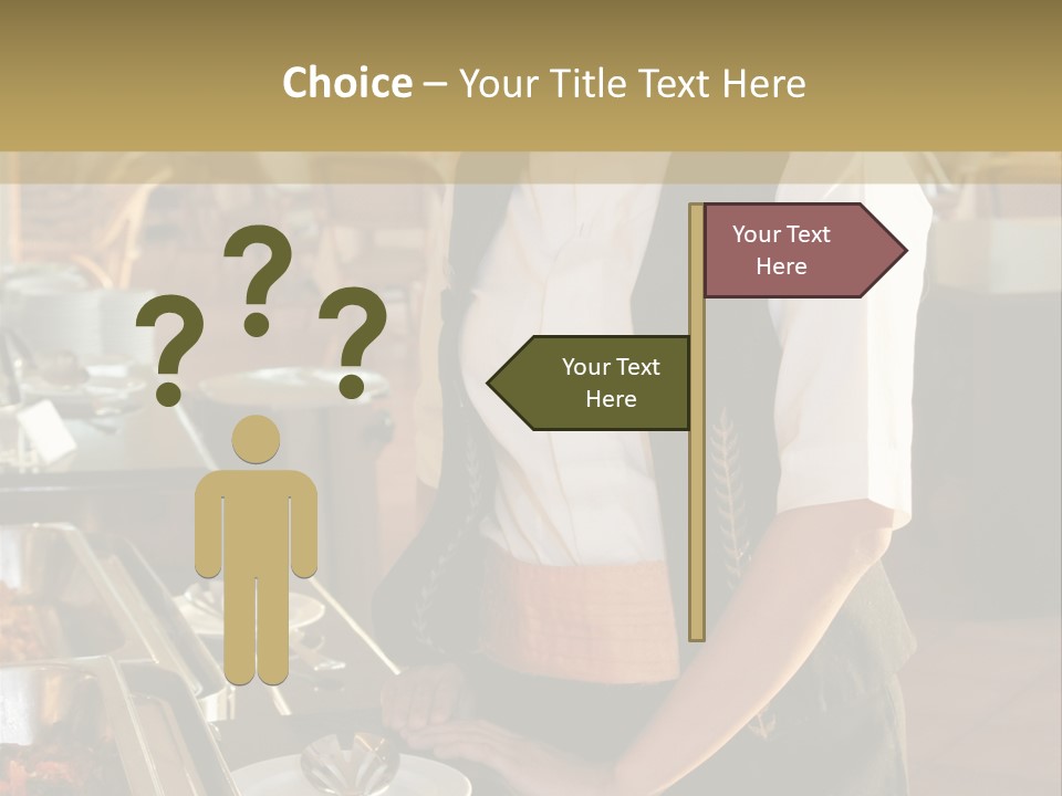 Uniform Service Hospitality PowerPoint Template