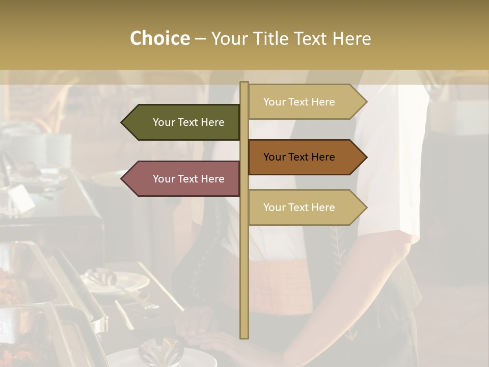 Uniform Service Hospitality PowerPoint Template
