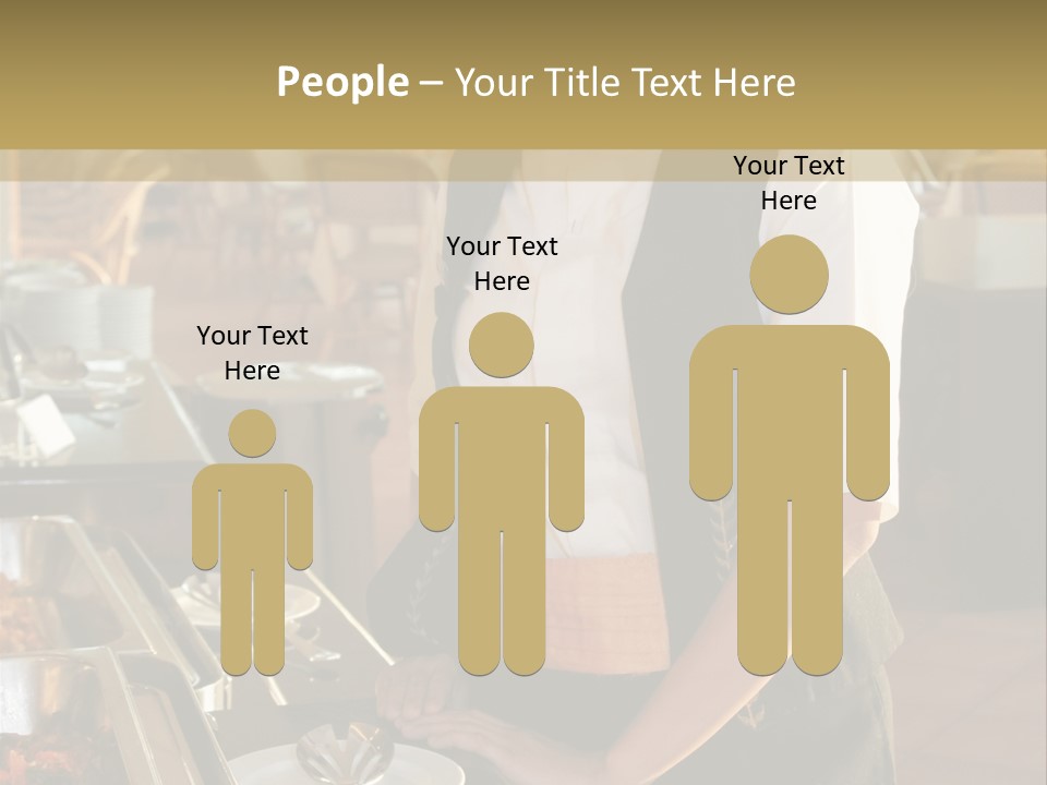 Uniform Service Hospitality PowerPoint Template