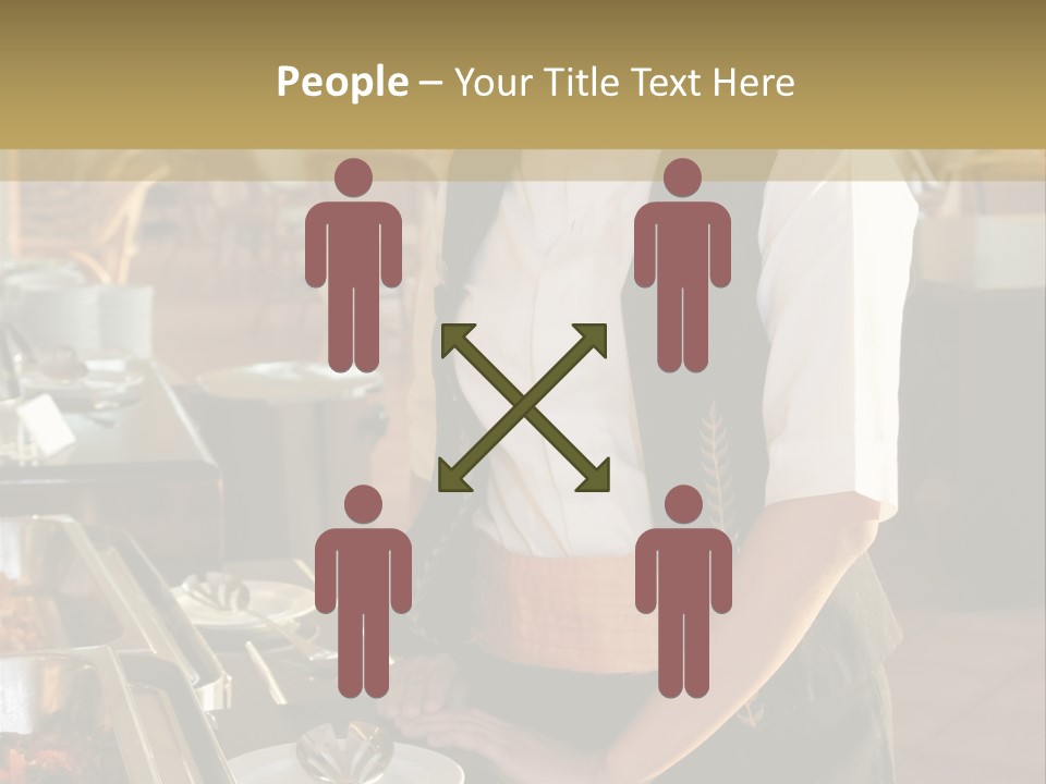 Uniform Service Hospitality PowerPoint Template