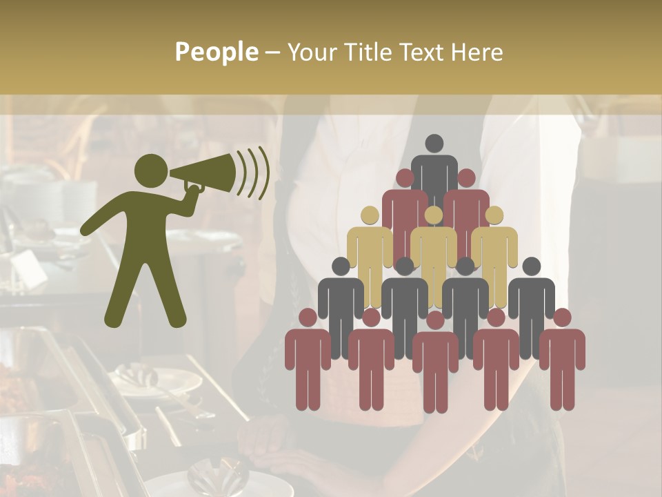 Uniform Service Hospitality PowerPoint Template