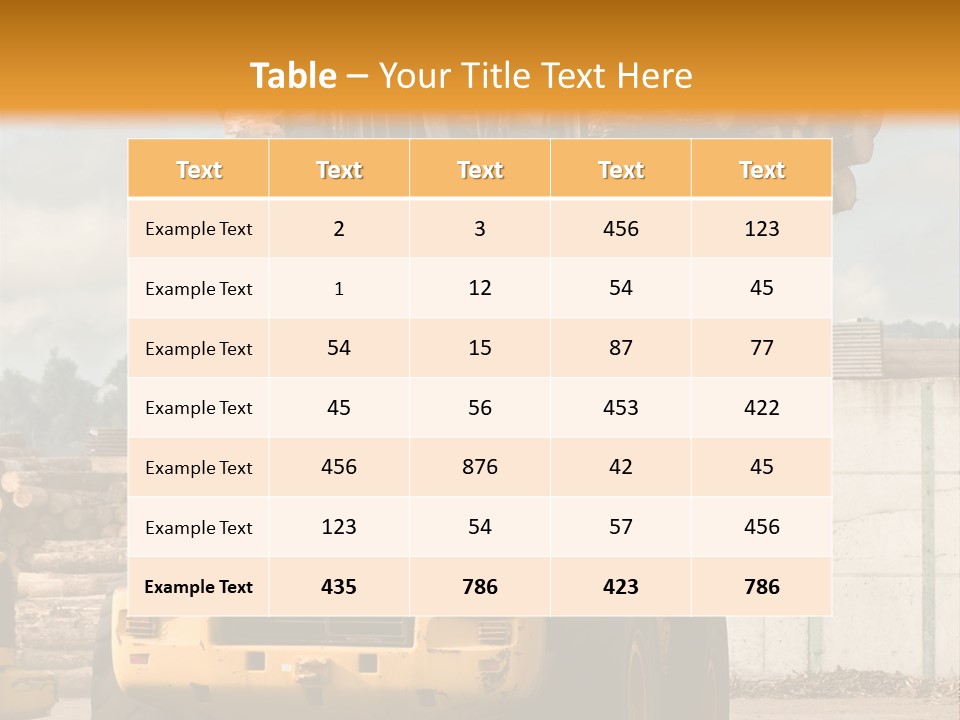 Gray Machine Sawmill PowerPoint Template