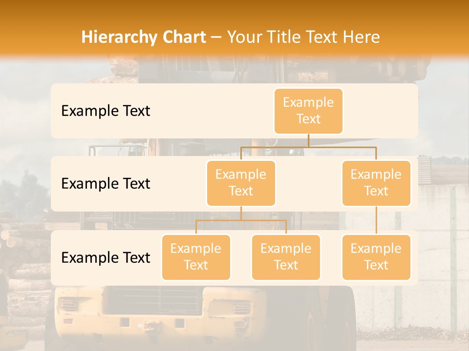 Gray Machine Sawmill PowerPoint Template