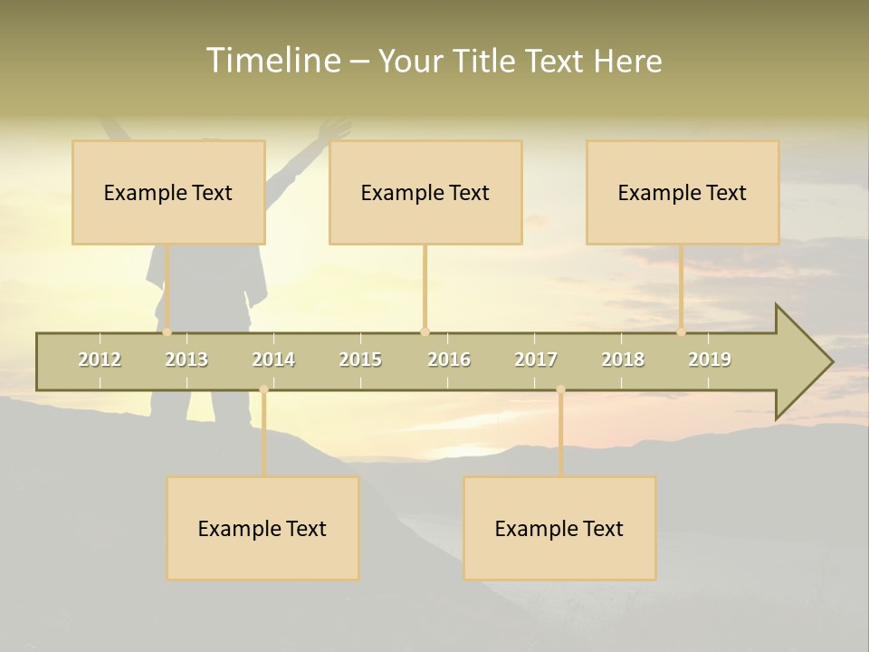 Positivity Sun Women PowerPoint Template