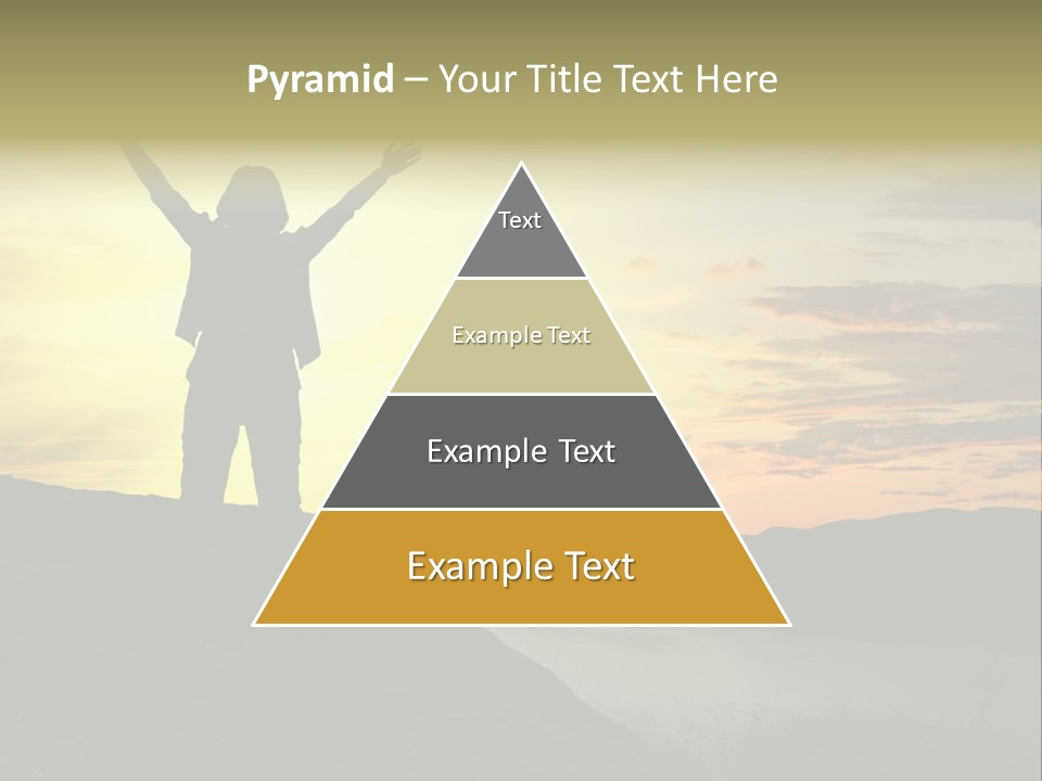 Positivity Sun Women PowerPoint Template