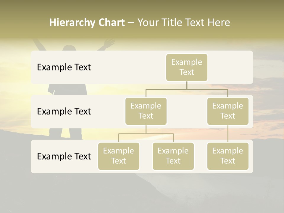 Positivity Sun Women PowerPoint Template