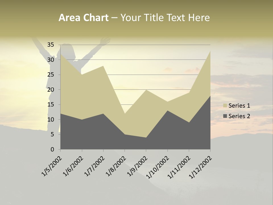 Positivity Sun Women PowerPoint Template