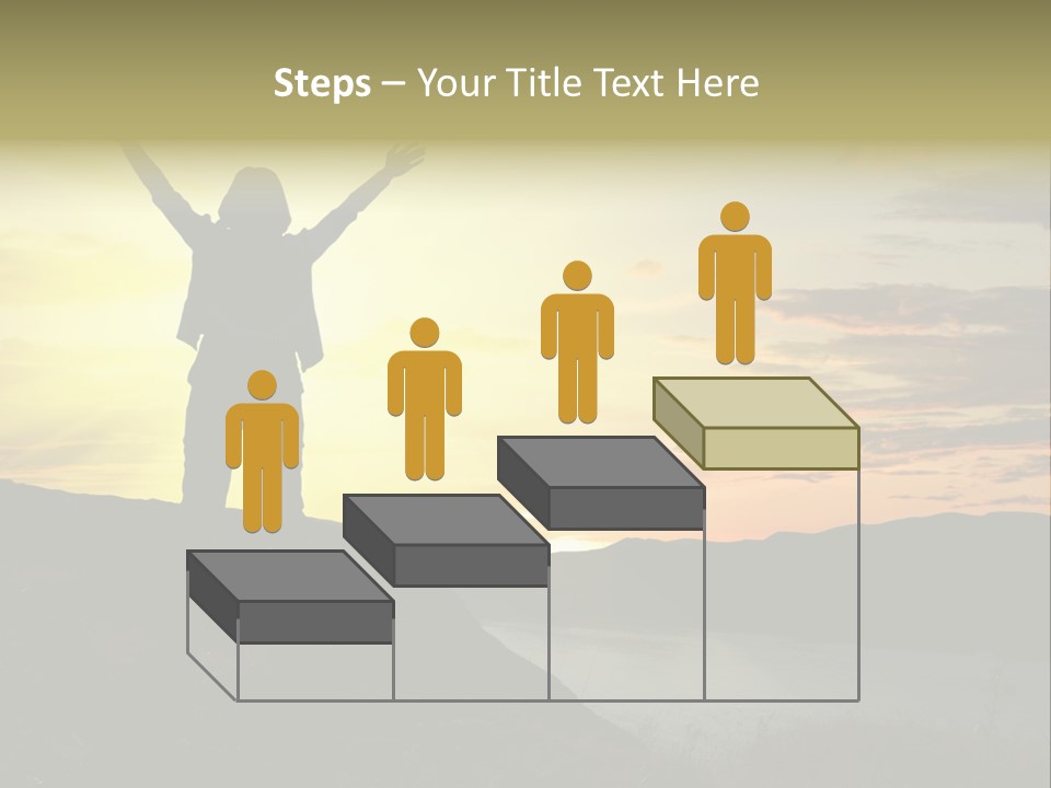 Positivity Sun Women PowerPoint Template