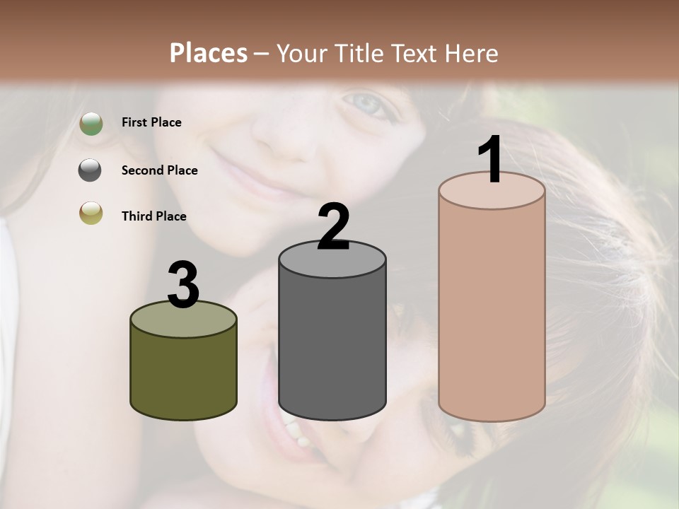 Field Cheerful Child PowerPoint Template