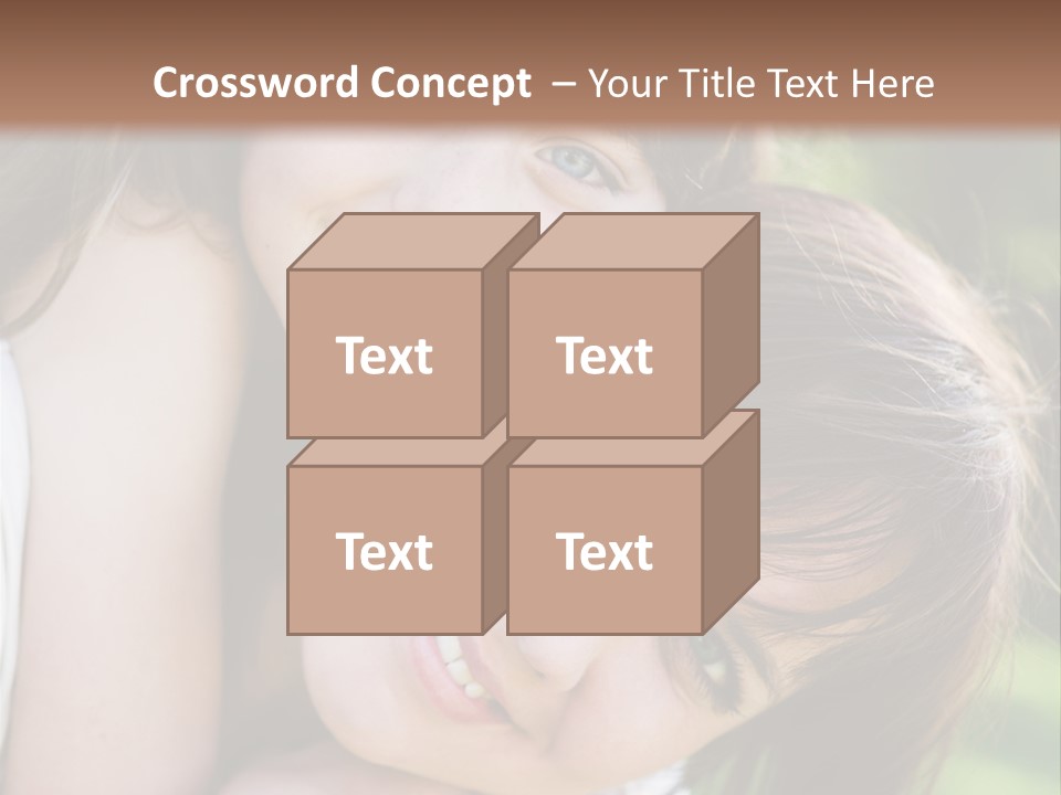 Field Cheerful Child PowerPoint Template