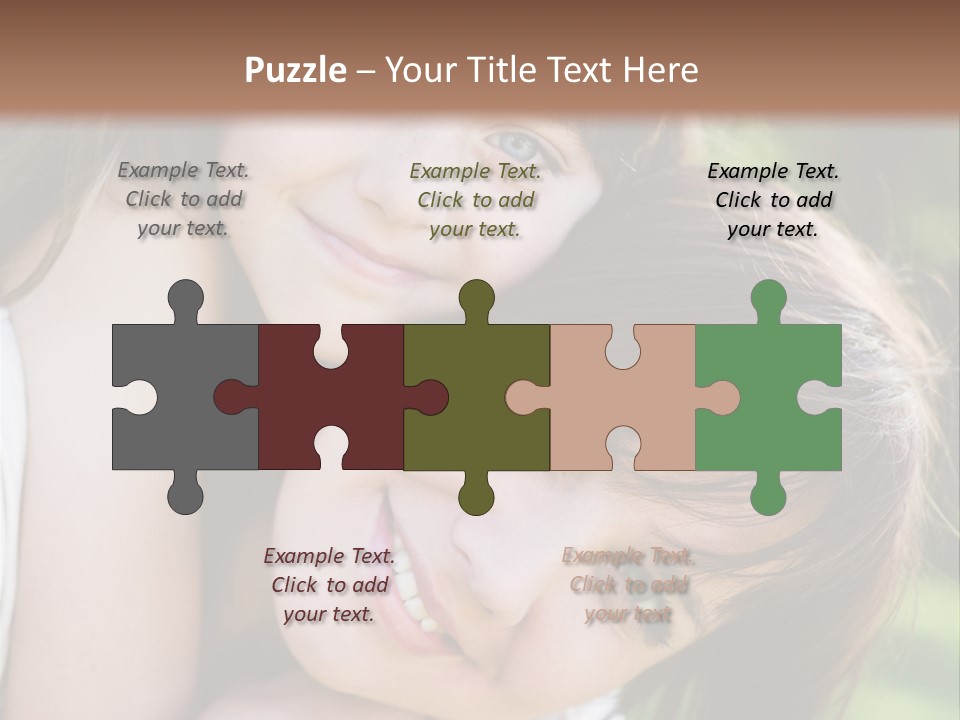 Field Cheerful Child PowerPoint Template