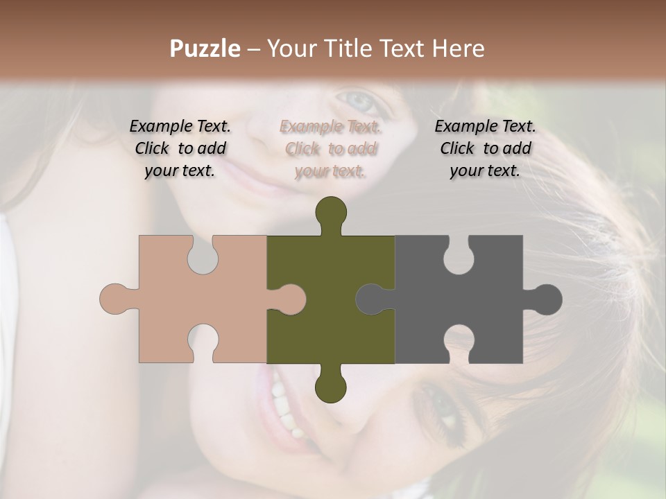 Field Cheerful Child PowerPoint Template