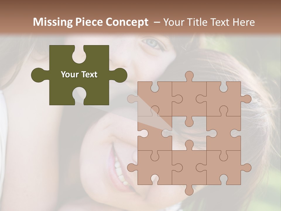 Field Cheerful Child PowerPoint Template