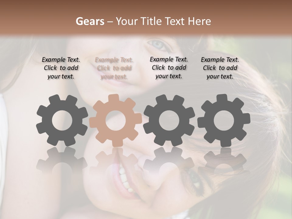 Field Cheerful Child PowerPoint Template