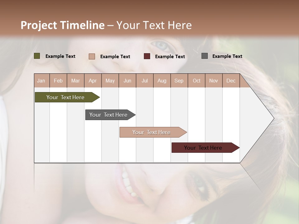 Field Cheerful Child PowerPoint Template