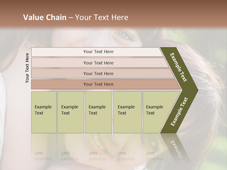 Field Cheerful Child PowerPoint Template