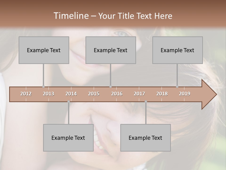 Field Cheerful Child PowerPoint Template