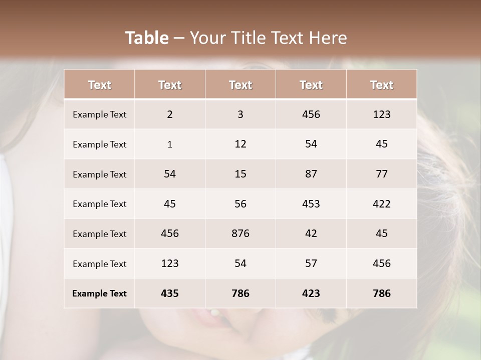 Field Cheerful Child PowerPoint Template